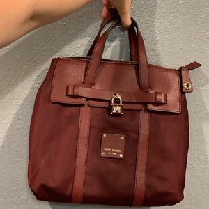 Oxblood mini jetsetter